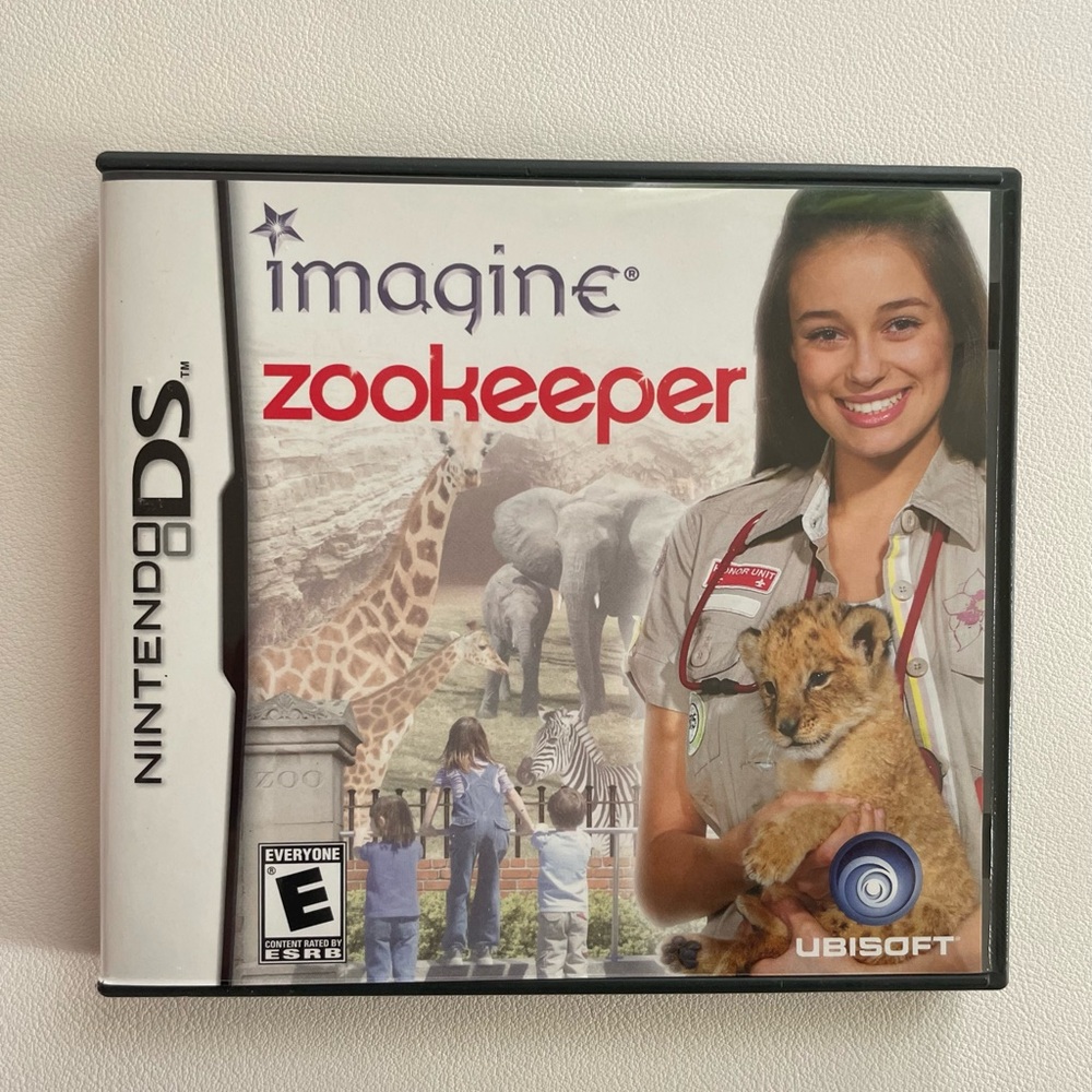 Imagine Zookeeper Nintendo DS Game